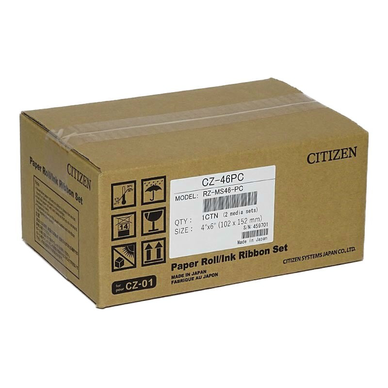 CITIZEN Mediaset pour imprimante CZ-01 10x15cm (4x6inch) pour 300 images