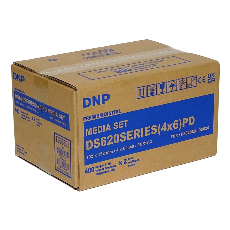 DNP Mediaset für DS 620 Drucker 10x15cm (4x6inch) für 800 Bilder