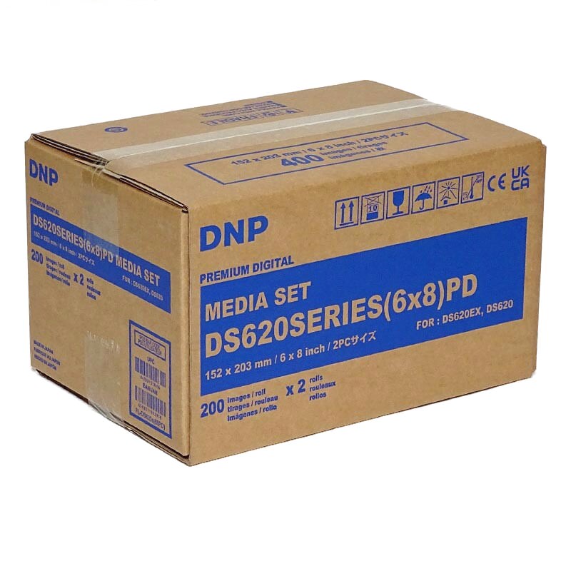 DNP Mediaset für DS 620 Drucker 15x20cm (6x8inch) und 10x15cm (4x6inch)