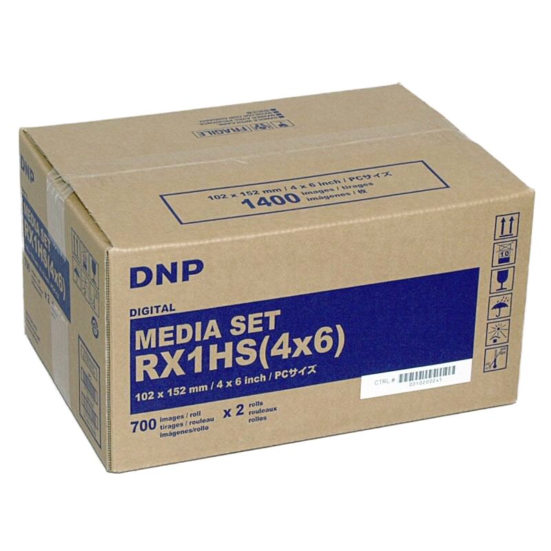 DNP Mediaset für DS-RX1 HS Drucker 10x15cm (4x6inch) für 1400 Prints