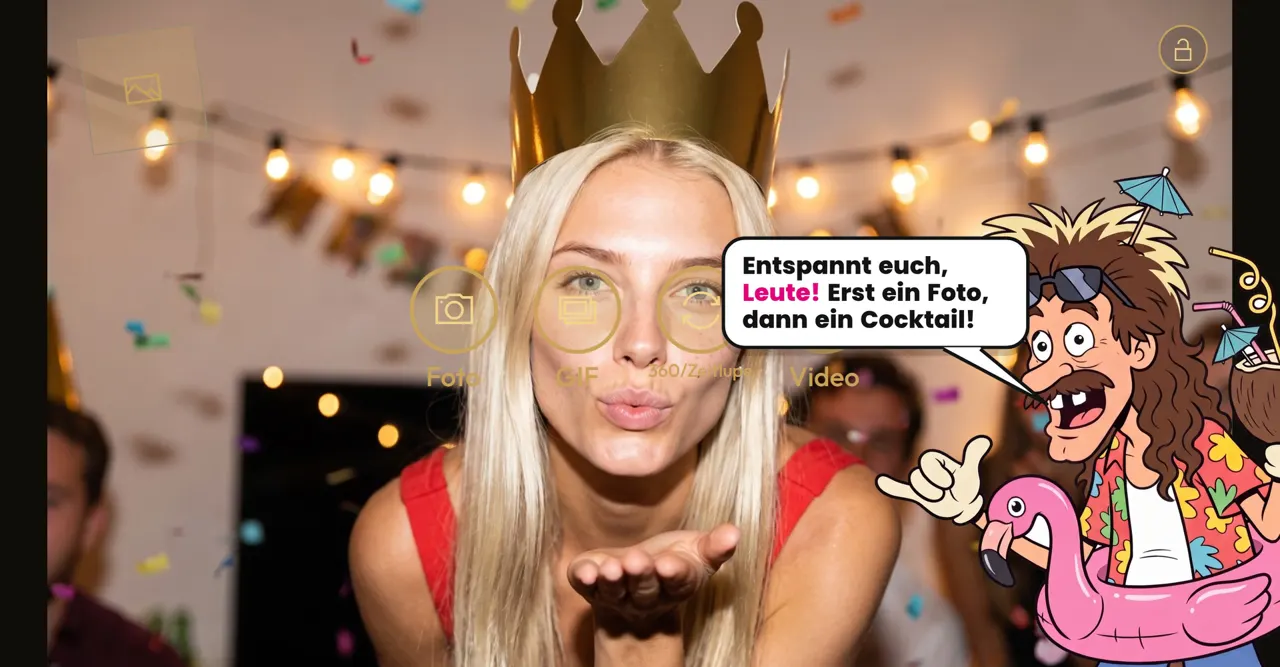 Hansi lokt de gasten